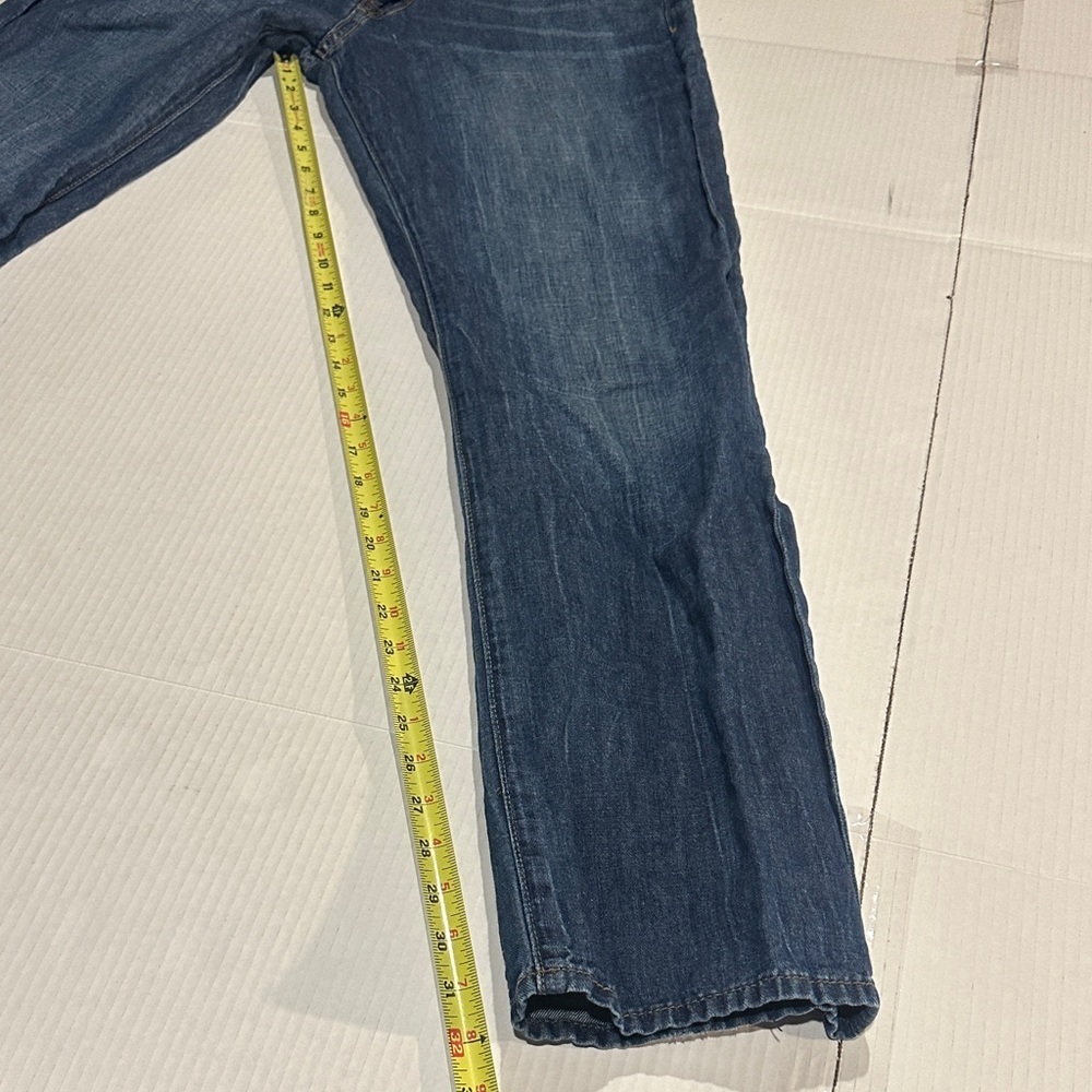Lucky Brand 363 straight Blue lightweight Jeans zipper and multiple pockets 32 - Picture 2 of 14